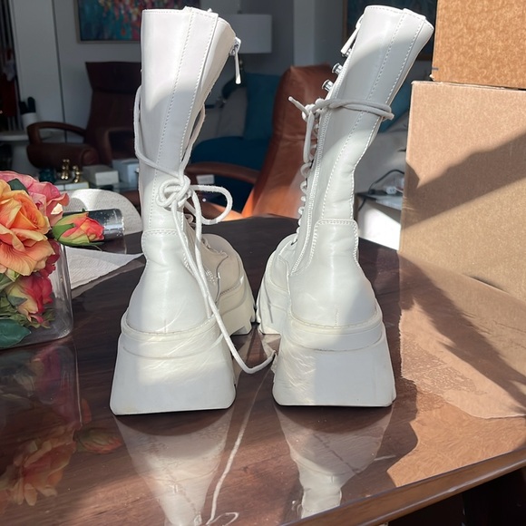 Pull & Bear platform combat boots - Picture 5 of 5